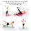 Μπάρα αντίστασης Pilates με ελαστικές ταινίες, κατασκευασμένη για να διαρκεί, 3