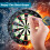Dart Flights Εξαιρετικά Ισχυρή, Μακράς Διάρκειας Επίστρωση Super Laminate Υλικό PET Πάχος 120 2