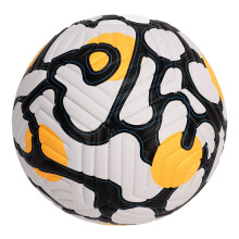 Pallone da calcio adulti n 5 in PU standard arancione per allenamenti e partite
