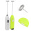 Mini frullatore a mano, set da 2 pezzi, argento, 2 batterie AA 8