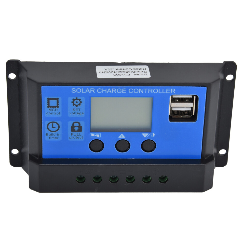 Solarladeregler Lcd-Display Dual Usb Intelligente 7011774006689