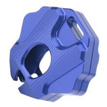 Motorradschlüsselgehäuse CNC Metall Blau passend für CB650R CBR650R 2020+