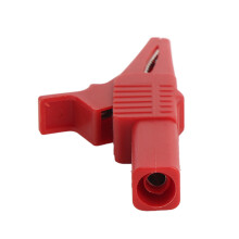 5 piezas J.60039 4.0mm clips de prueba de seguridad rojos