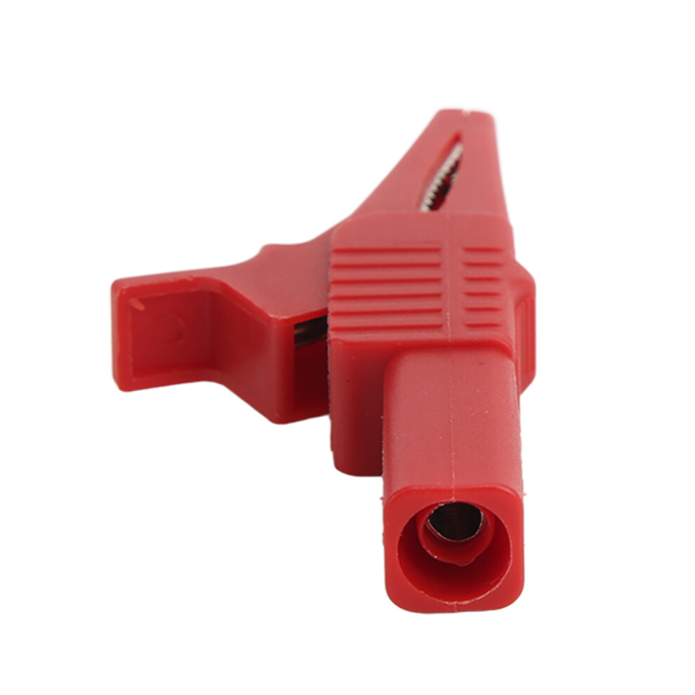 5Pcs J.60039 Safety Test Clips, 4Mm Socket, 1000V/32A, Red 9471383245349