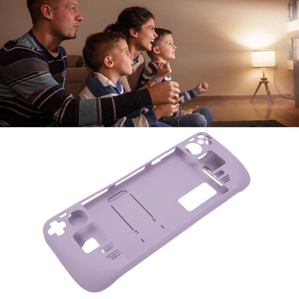 Steam Deck Kickstand Case Full Protection Fingerprint Resistant Cover Lilac 4921376057619