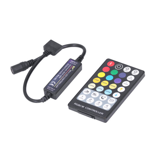 Wireless RF 5-in-1 Mini Touch LED Controller for RGB+CCT Lighting