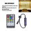 Wireless RF 5-in-1 Mini Touch LED Controller for RGB+CCT Lighting 8