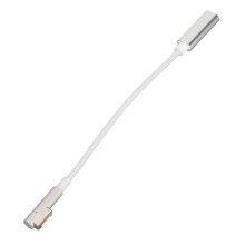 Schnellladekabel Typ C zu Magsafe 1/2 für OS Laptops Silber & Weiß