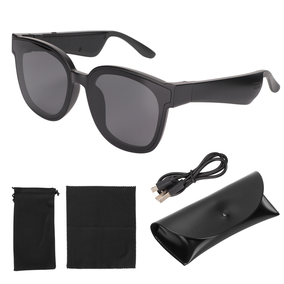 Bluetooth Sunglasses Polarized Uv400 Tac Lenses Smart Eyewear Voice Control Hands-Free Calling Waterproof Design Open Ear Listening Experience For Act 9012494908343