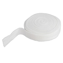 8# Baby-Kopf- & Bauch- Elastischer Bandagenrollte, 10m, Weiß