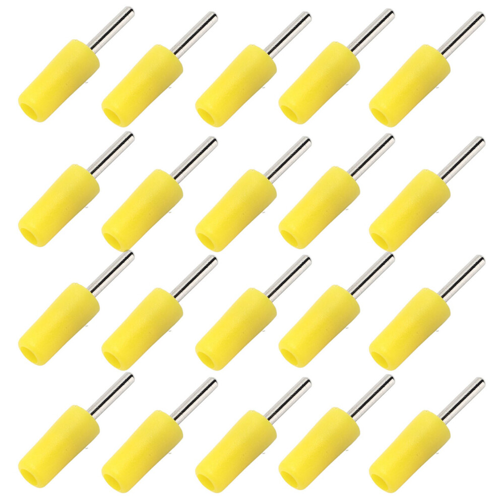 20Pcs 2Mm Nickel Plated Brass Banana Plugs Waterproof Connector Kit 5001376062390