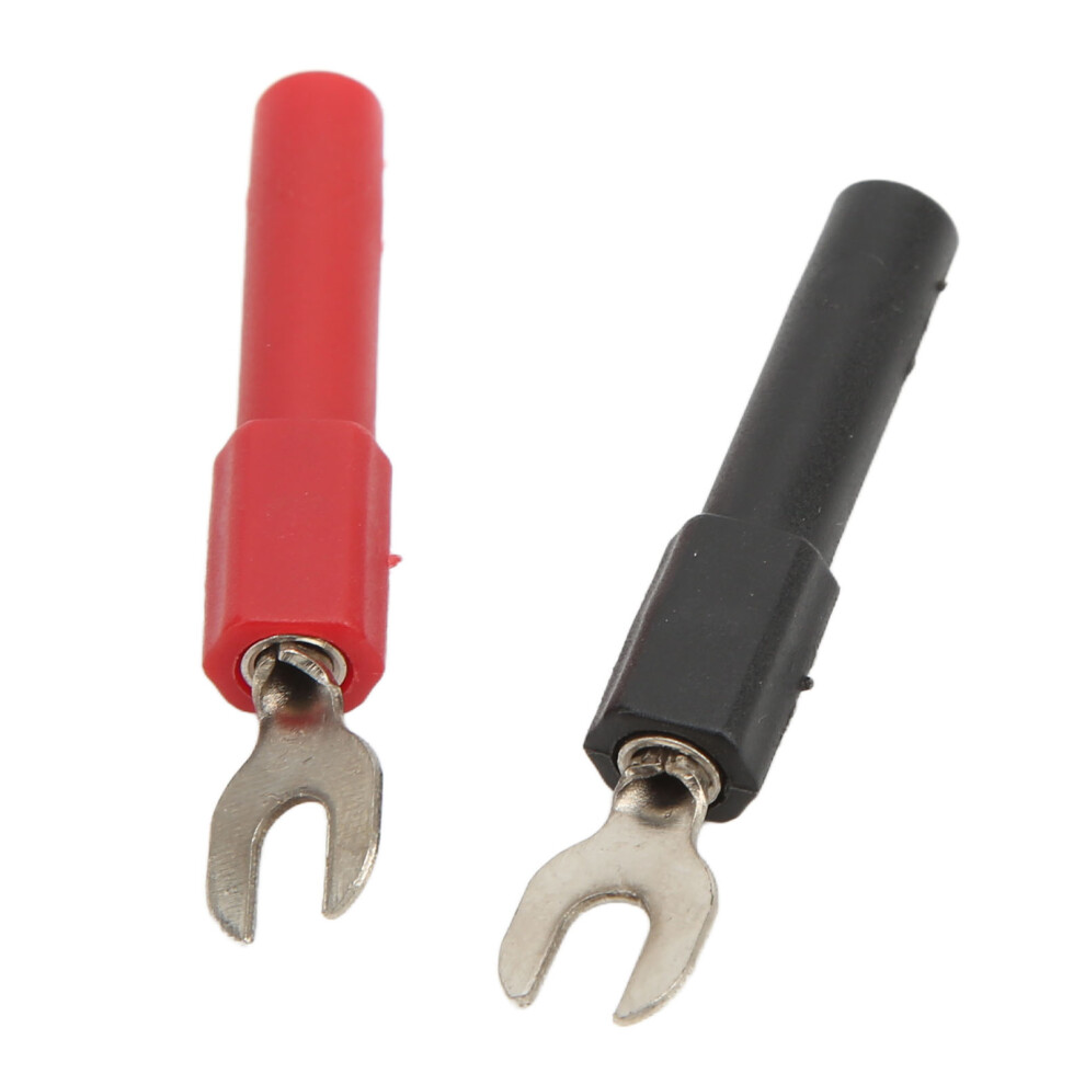 Multimeter Spade Plug 4Mm U Type Low Loss Fork Connector 36A 30Vac-60Vdc 5021376062350