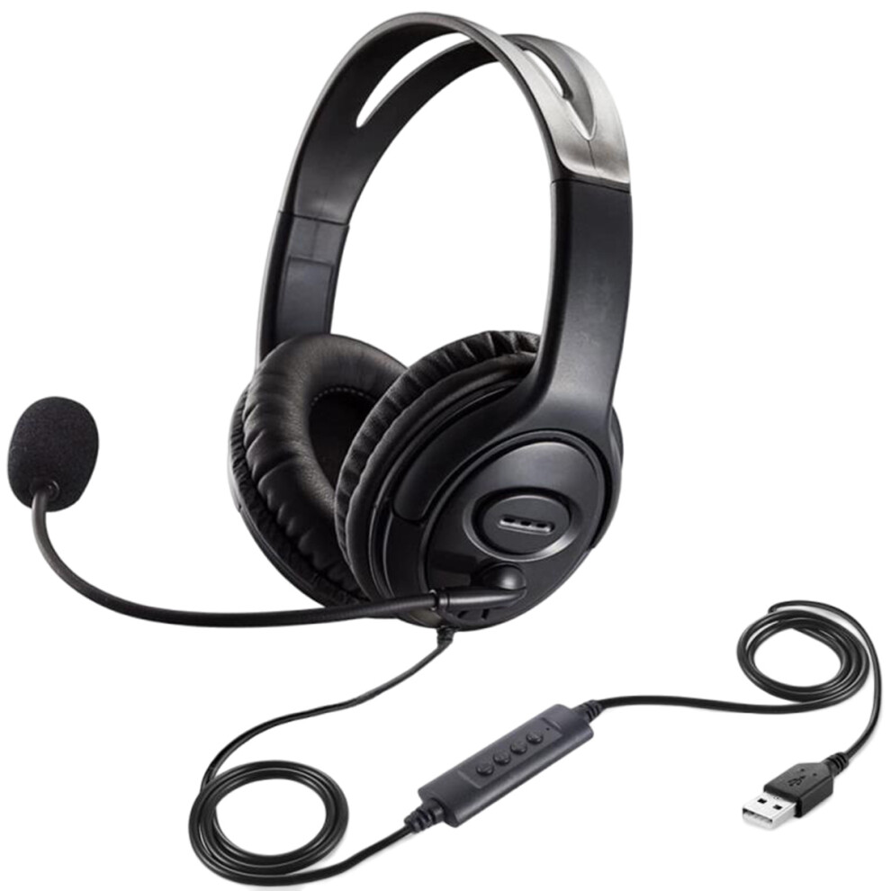 Wired Computer Headset Featuring Exquisite Workmanship, 3.5Mm Plug For Universal Compatibility With Laptops And Desktops, Lightweight And Comfortable 9173940726987