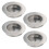 Recessed Flush Pull for Barn Doors, Stainless Steel Finger Pulls with Hidden Mounting Screws, Easy to Install Round Flush Pull for Sliding Closet 1