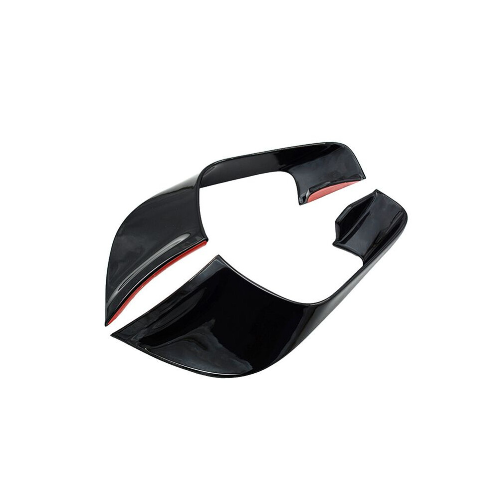Fixed Wind Wing Motorcycle Wing Aerodynamic Fairing For R7 Yzf R7 Yzfr7 R7 2021 2022 2023 Bright Black 4711242795536