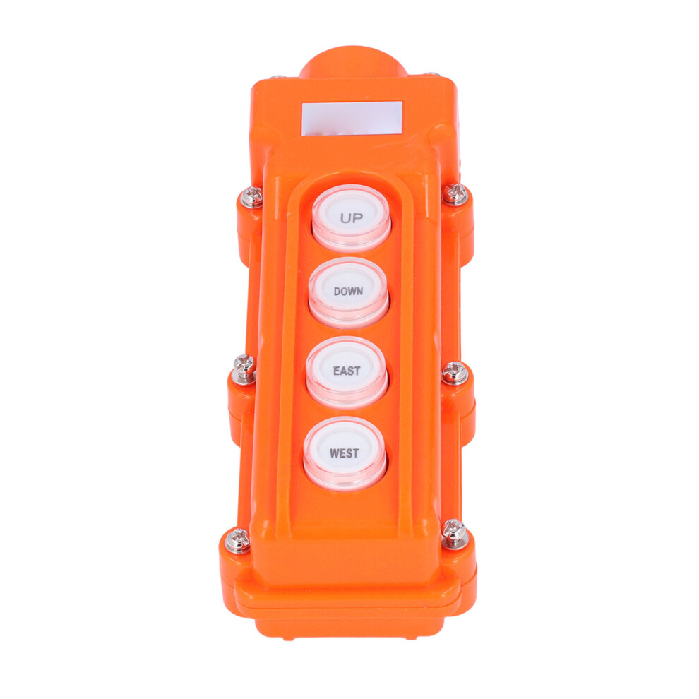 Heavy Duty Crane Remote Push Button Box 220V/500V Rainproof Controller Cobâ62 8461376064492
