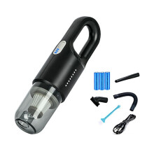 Aspirador Portátil de Mano de Alta Potencia para el Hogar, Inalámbrico, Color Negro, para Automóvil, Aspirador de Pelo de Perro