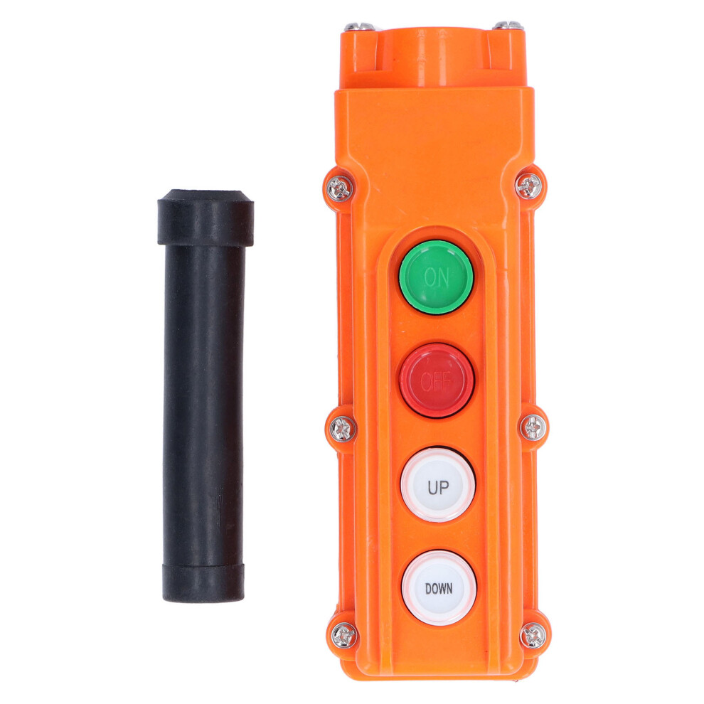 Portable Hoist Crane Pushbutton Switch For Electric Hoist, Automation Equipment: Compact Structure, Momentary, Ip65 Protection Grade, Strong Impact 9423501509932