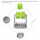 Interactive ABS Pet Slow Feeder Dispenser 27cm for Snacks 4