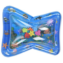Blaues Wasser-Spielmatte für Kleinkinder, 70x50cm, aufblasbar aus PVC