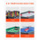 Mesa de Jogo Combinada 4 em 1 - DUOKU - 48 Polegadas - Air Hockey - Sinuca - Pebolim - Ping-Pong 3