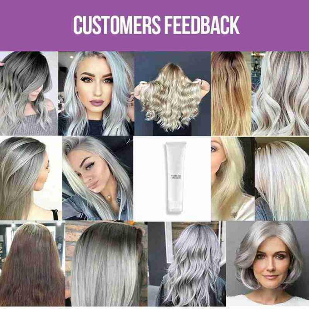 Unisex Purple Blonde Highlight Shampoo 100Ml - Revitalizing & Brightening Hair Care