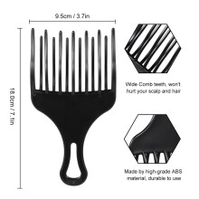 Comfortable Wide Tooth Comb for Curly Hair Static-Free & Durable