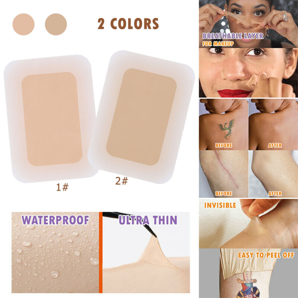 Waterproof Concealing Tape for Tattoos Scars Flaws Flesh Tone Breathable