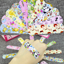 100 Stück wasserdichte, atmungsaktive Cartoon-Kind-Bandagen 72 mm x 19 mm