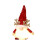 Διακόσμηση Gnome από μαλακό υλικό με απαλή λάμψη, Λαμπερός χριστουγεννιάτικος 1