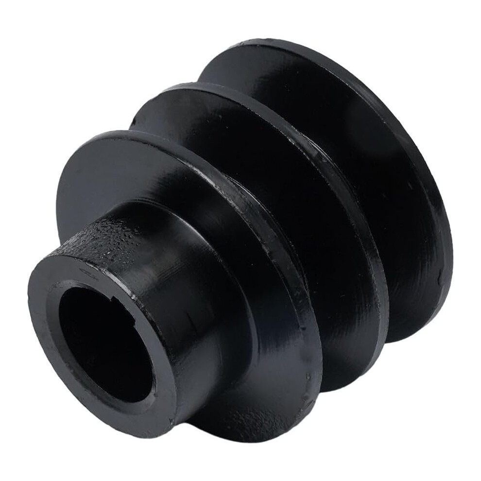 Industrial Double V Belt Pulley For 20Mm Bore, Efficient Power Transmission Belt Pulley Double V Garden Tools With A Type Groove Drive Component, 9173940744547