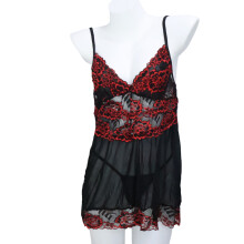 Intimo taglie forti da donna, babydoll in pizzo, camicia da notte in rete, camicia da notte da sposa, set di lingerie sexy vintage da donna, raso