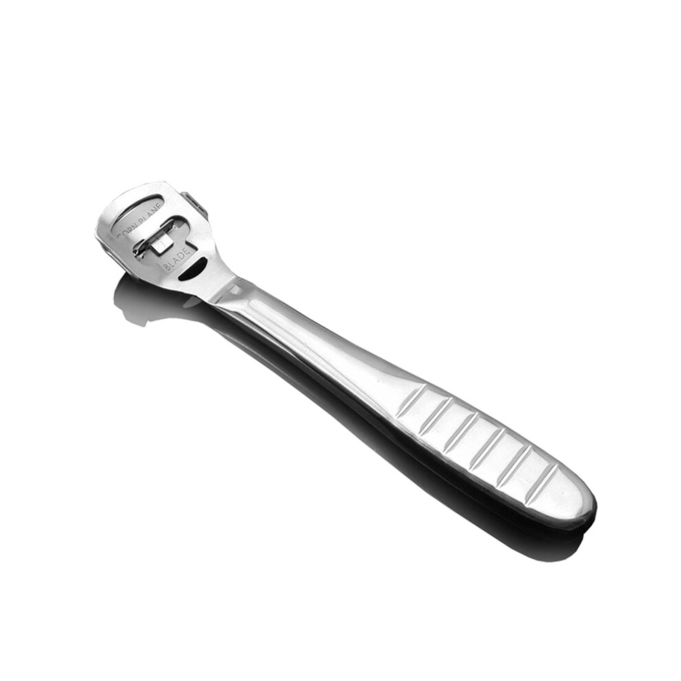 Callus Shaver Kit, Pedicure Tools With Comfortable Control And Salon Quality, Stainless Steel Handle For Effective Exfoliation, Detachable Head For