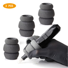 Acessórios versáteis para tatuagem, cabo em espuma viscoelástica com redução de vibração, ferramenta prática e adaptável a qualquer tubo,