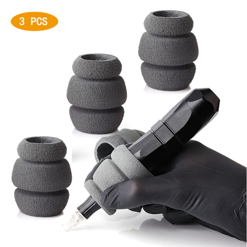 Efficient Tattoo Supplies, Memory Foam Adaptability Grip, Practical Tool For Comfortable Grip And Neat Hairstyle, Durable Material Reduces Vibration