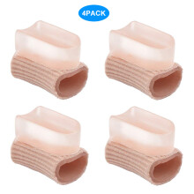Soft Gel Lining Gel Toe Spacer, Hammer Toe Straightener Protective Sleeve With Bunion Corrector For Pain Relief Toe Alignment, Stay In Place