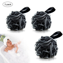 Esponja de banho bucha vegetal em formato de flor, para chuveiro, com espuma rica, esfoliante suave para a pele do corpo, macia, confortável e