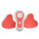 Electric Breast Massager with Remote, USB Rechargeable, ABS Material 2