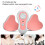 Electric Breast Massager with Remote, USB Rechargeable, ABS Material 5