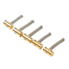 Jeu de 5 selles pour guitare électrique basse en laiton vintage pour un meilleur son - AU