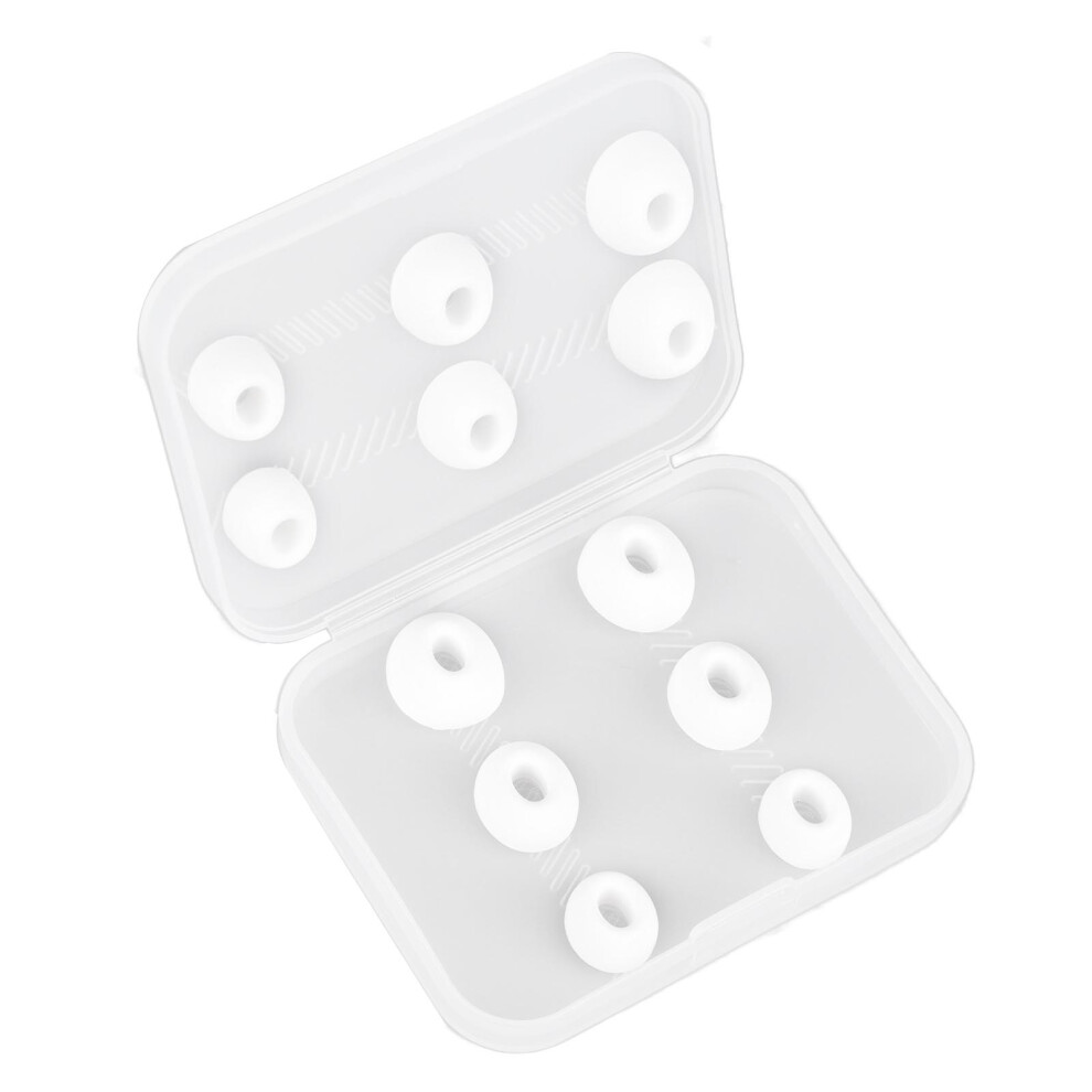 6 Pairs Silicone & Memory Foam Ear Tips For Ios Pro 2Nd Gen White 3531376074236