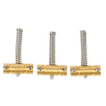 Pack de 3 pontets de basse en laiton pour guitare électrique pour une meilleure stabilité des cordes