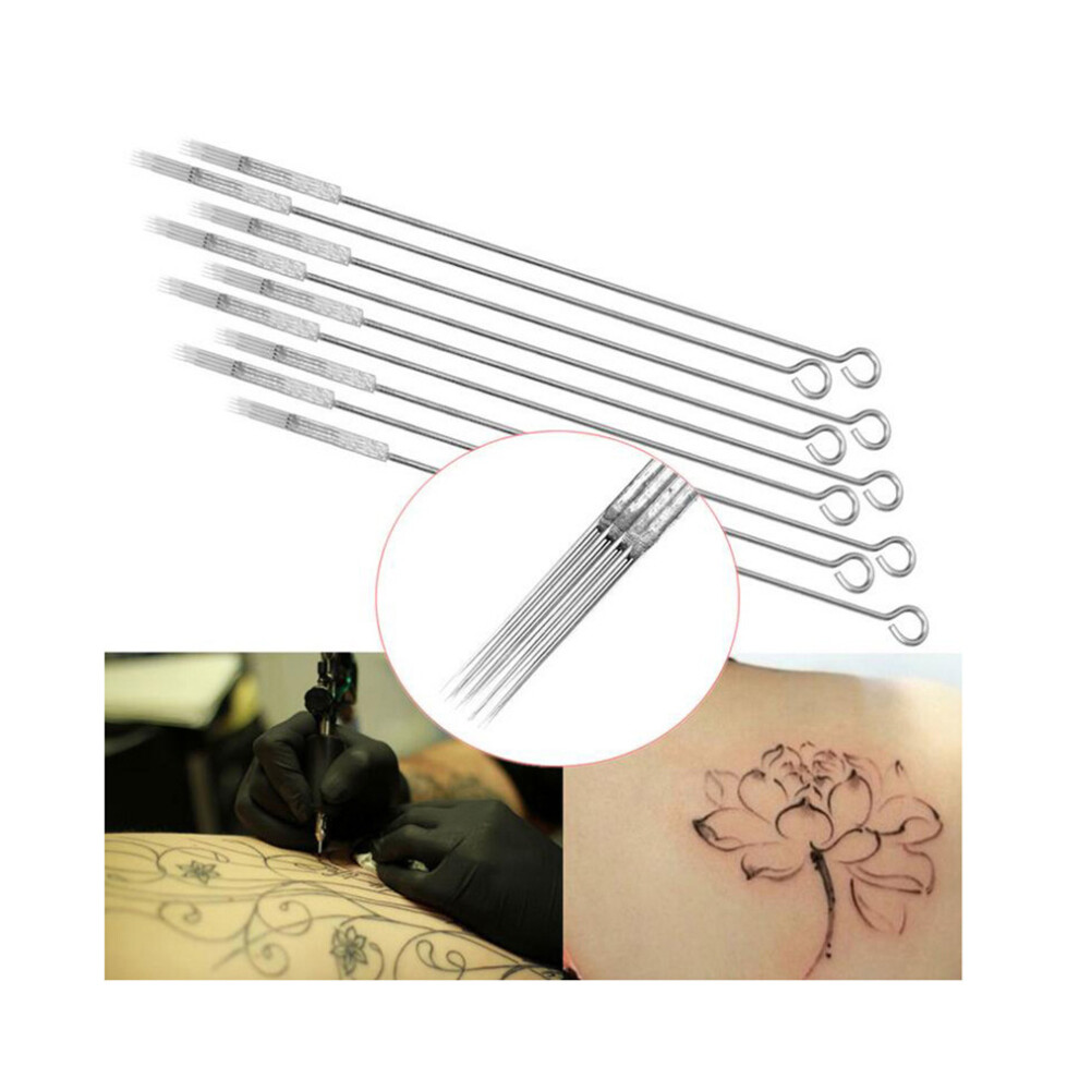 Disposable Tattoo Needles & Tips Kit 3RL-9RL 5RS-9RS 3RT-9RT 5DT-9DT