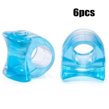 Silicone Gel Toe Separator, Bunion Corrector That Relieves Toe and Foot Pain, Stay In Place Loop Design, Soft and Comfortable For Men and Women (3