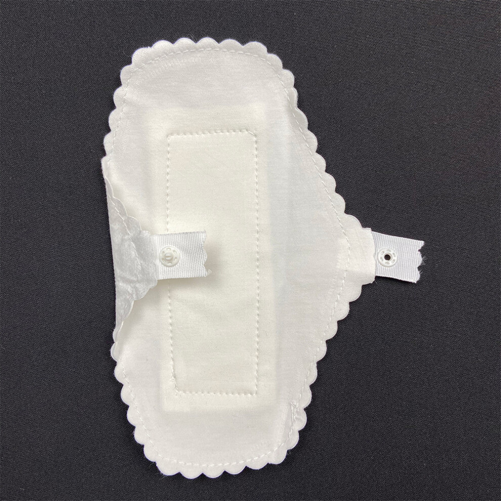 3Pcs Reusable Cotton Menstrual Pads Soft Washable Panty Liners 18cm
