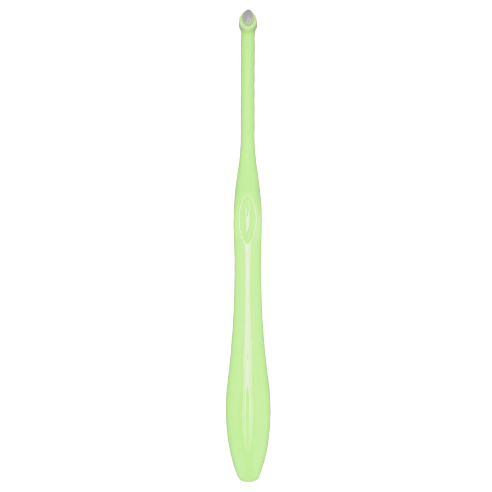 Compact Interdental Brush for Orthodontics, Retractable Inflation Nozzle Inspired Handle Single Tuft Toothbrush with Expandable Inflated Mouth Access
