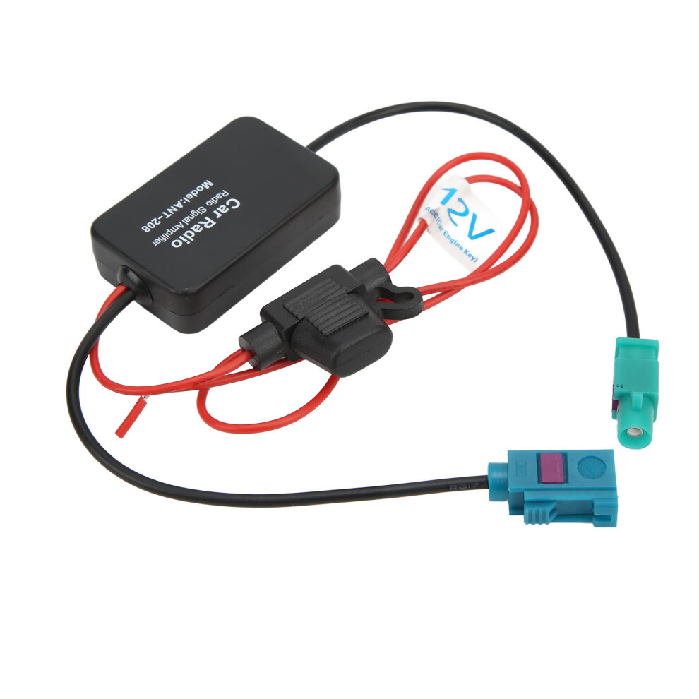 12V 75Ohms Radio Antenna Booster With Fakra Ii Interface For Cars 8421376076109