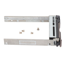 2,5 Zoll Silber Schwarz Festplatteneinschub für Dell M520 M620 M820 SAS/SATA