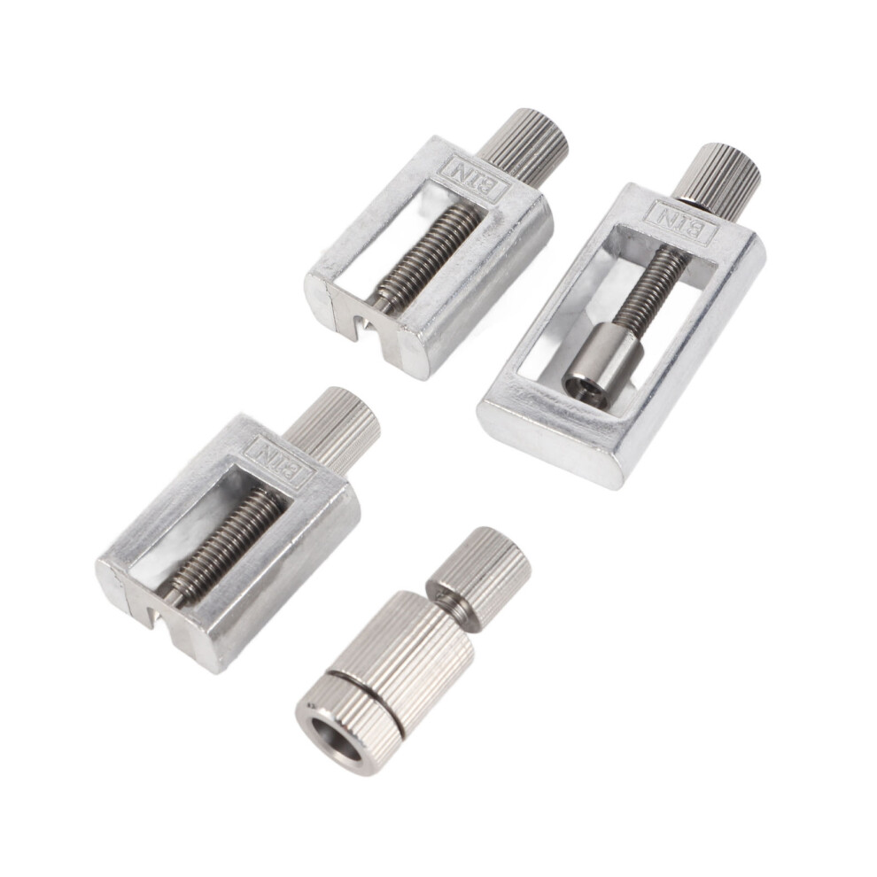 4pcs Dental Handpiece Bearing Removal Kit, Heavy Duty, Stainless Steel