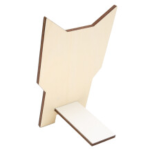 Soporte de gafas de madera, gato - 97x150mm 3.8x5.9in